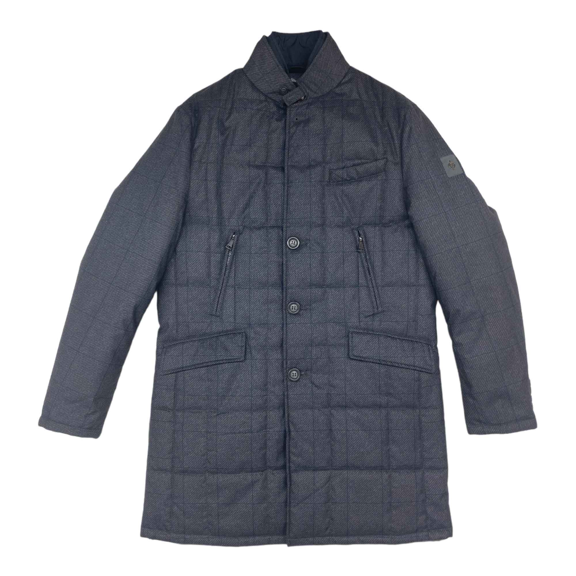 GIUBBOTTO GIUBBINO CAPPOTTO UOMO LEBOLE 191184 L1878 GRIGIO ORIGINALE AI