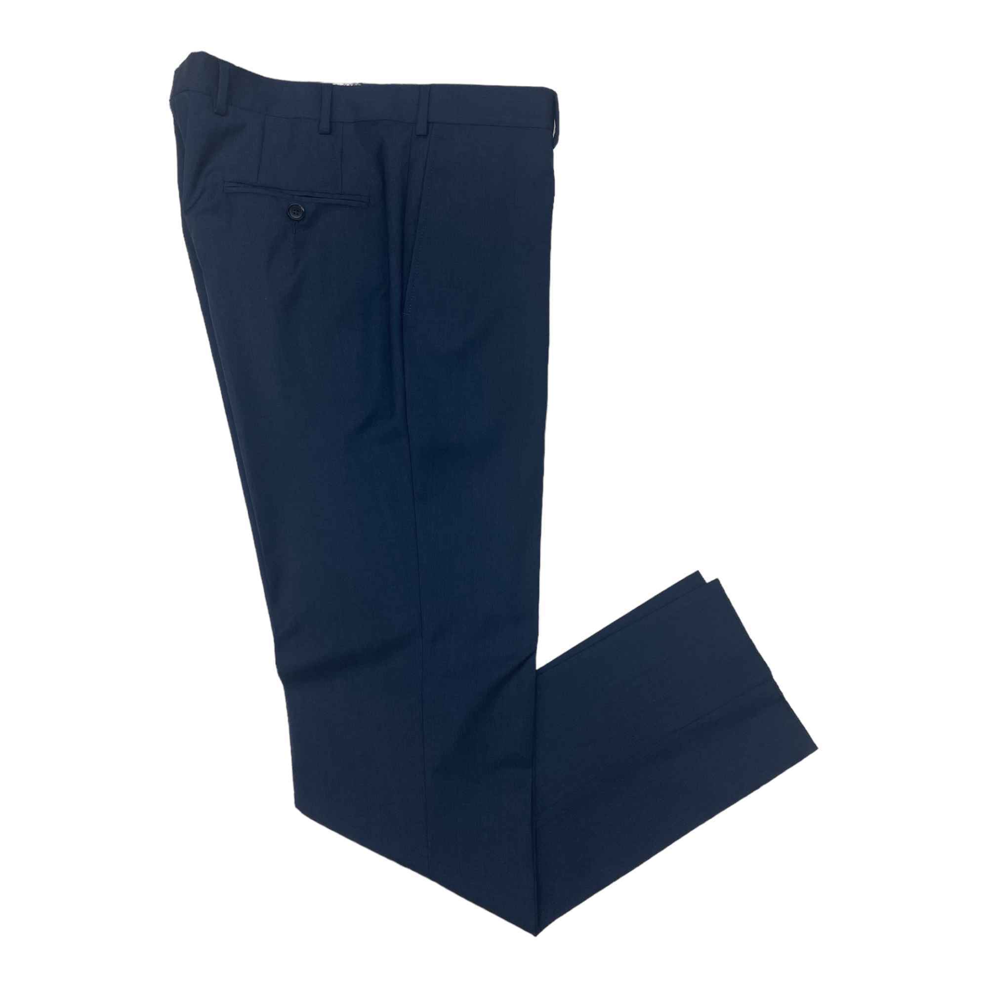 COMPLETO ABITO GIACCA PANTALONE UOMO LEBOLE 603131 LANA 0005 BLU ORIGINALE AI