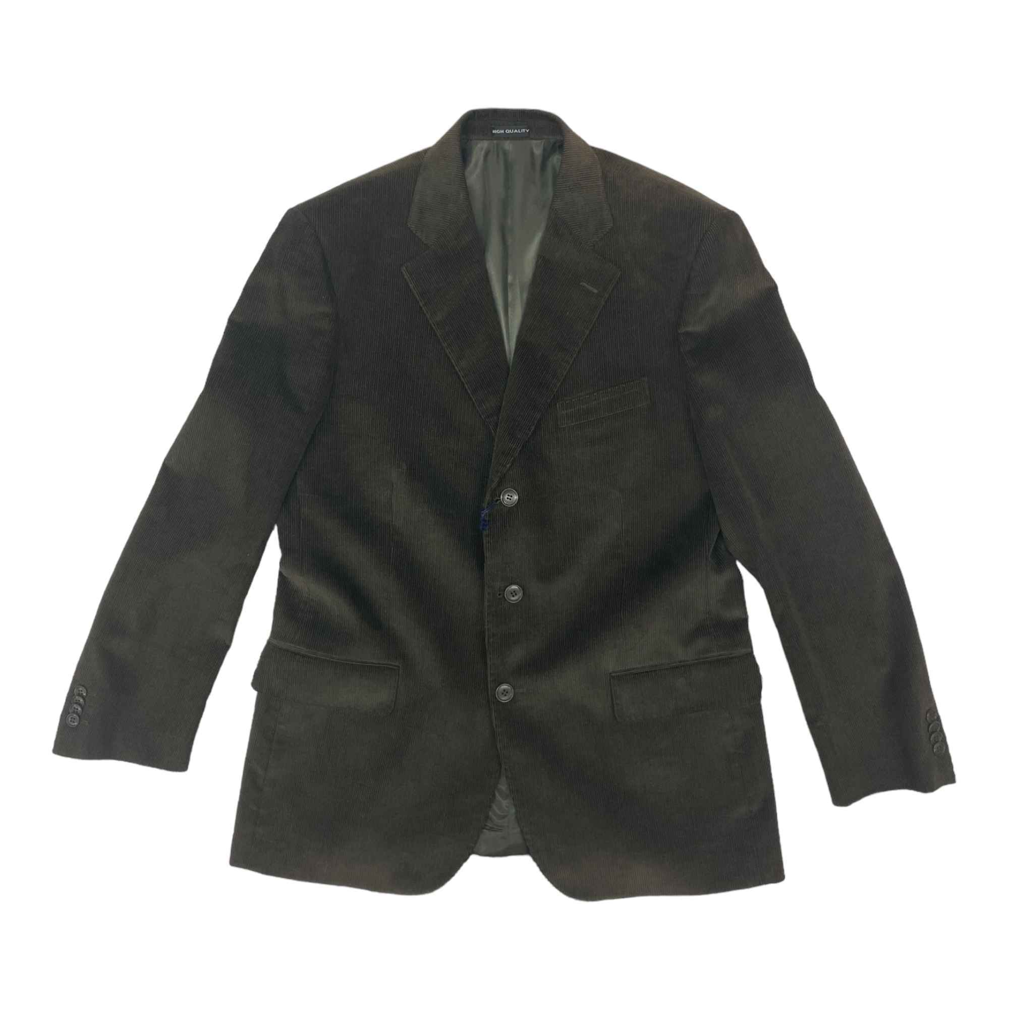 COMPLETO ABITO GIACCA PANTALONE UOMO CAPITAL 4420Q ACW154 COTONE VERDE ORIGINALE