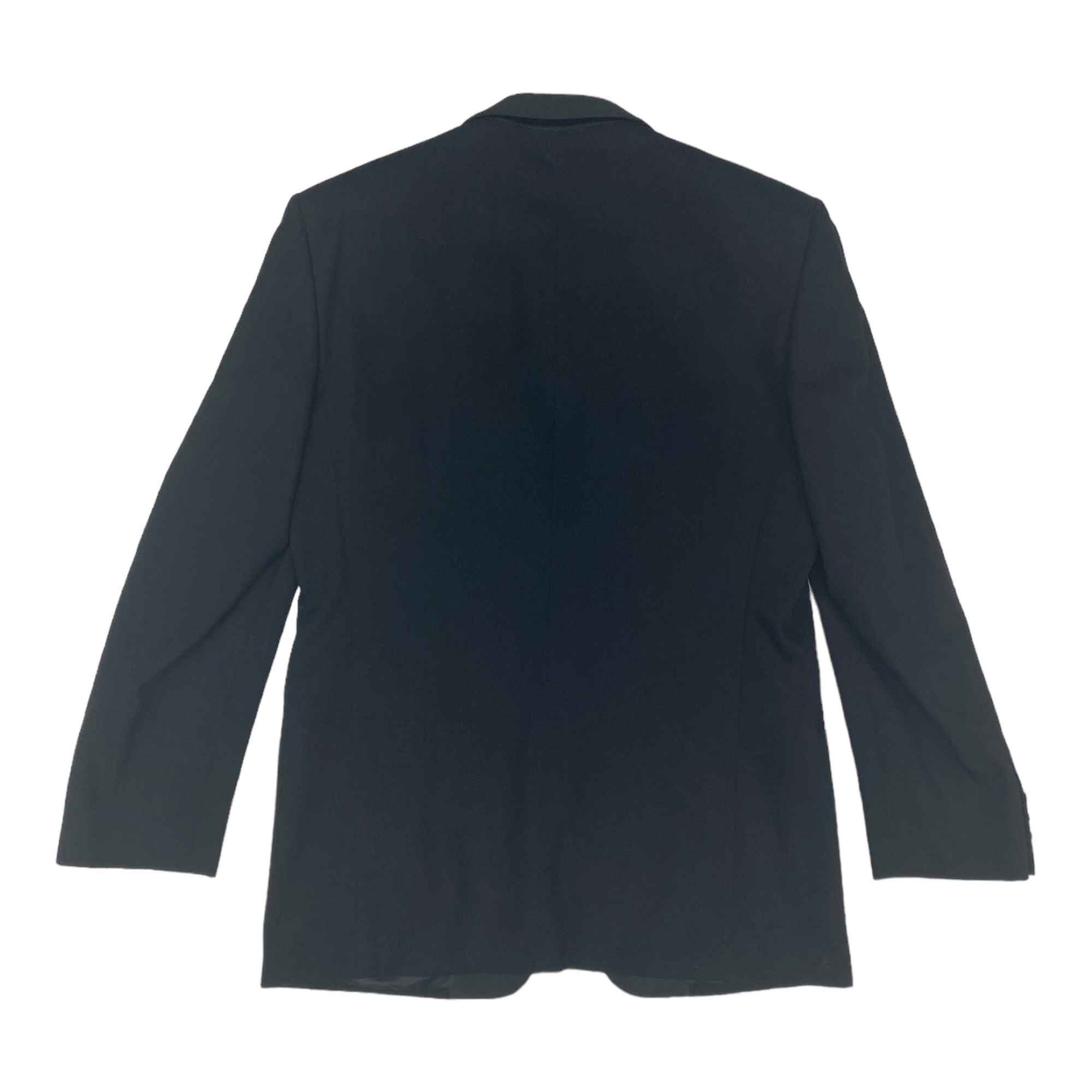 COMPLETO ABITO GIACCA PANTALONE UOMO UNGARO 9618 LANA NERO ORIGINALE AI