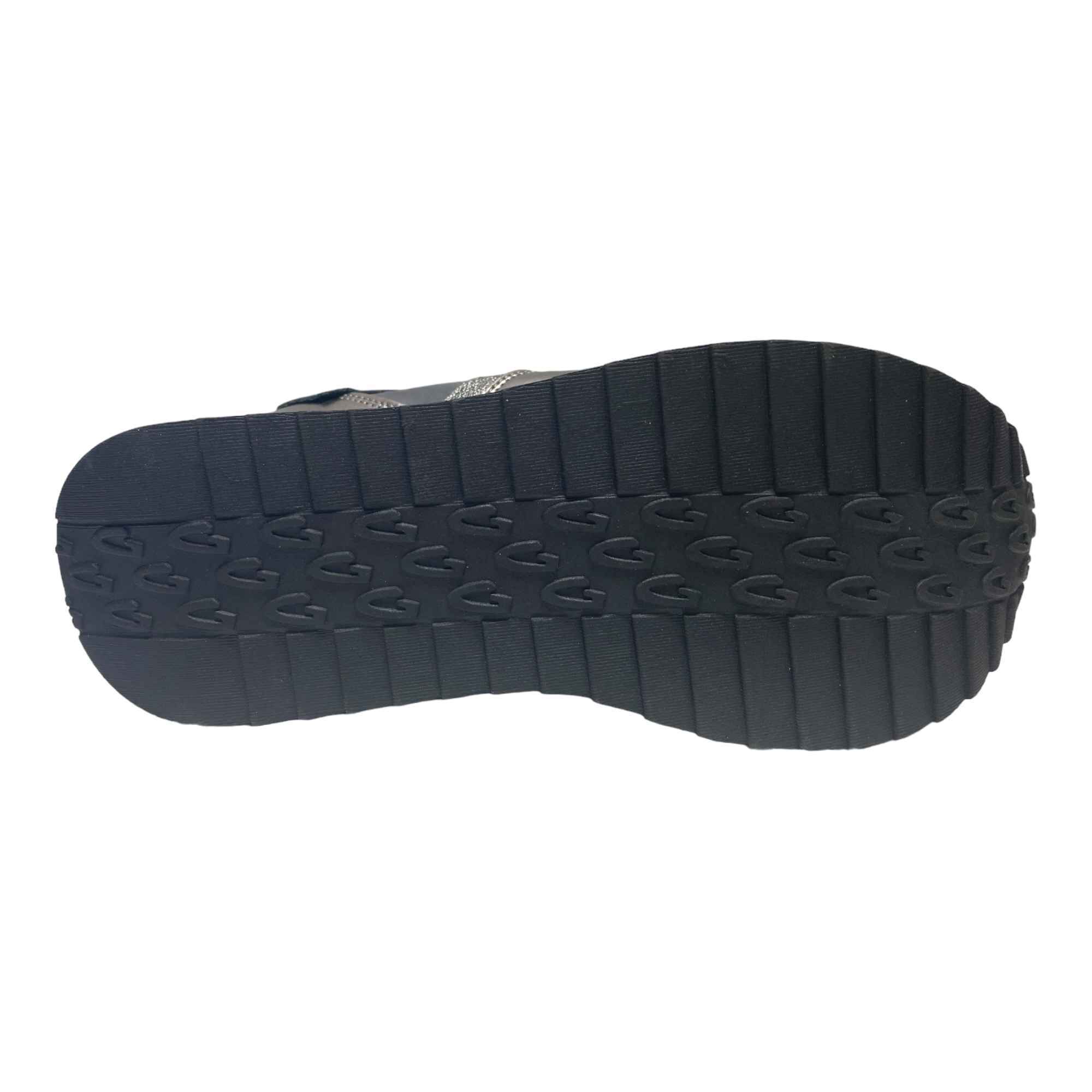 SCARPE SNEAKERS DONNA GUARDIANI NEW RUNNER 0043 AGW004308 PELLE GRIGIO ORIGINALE