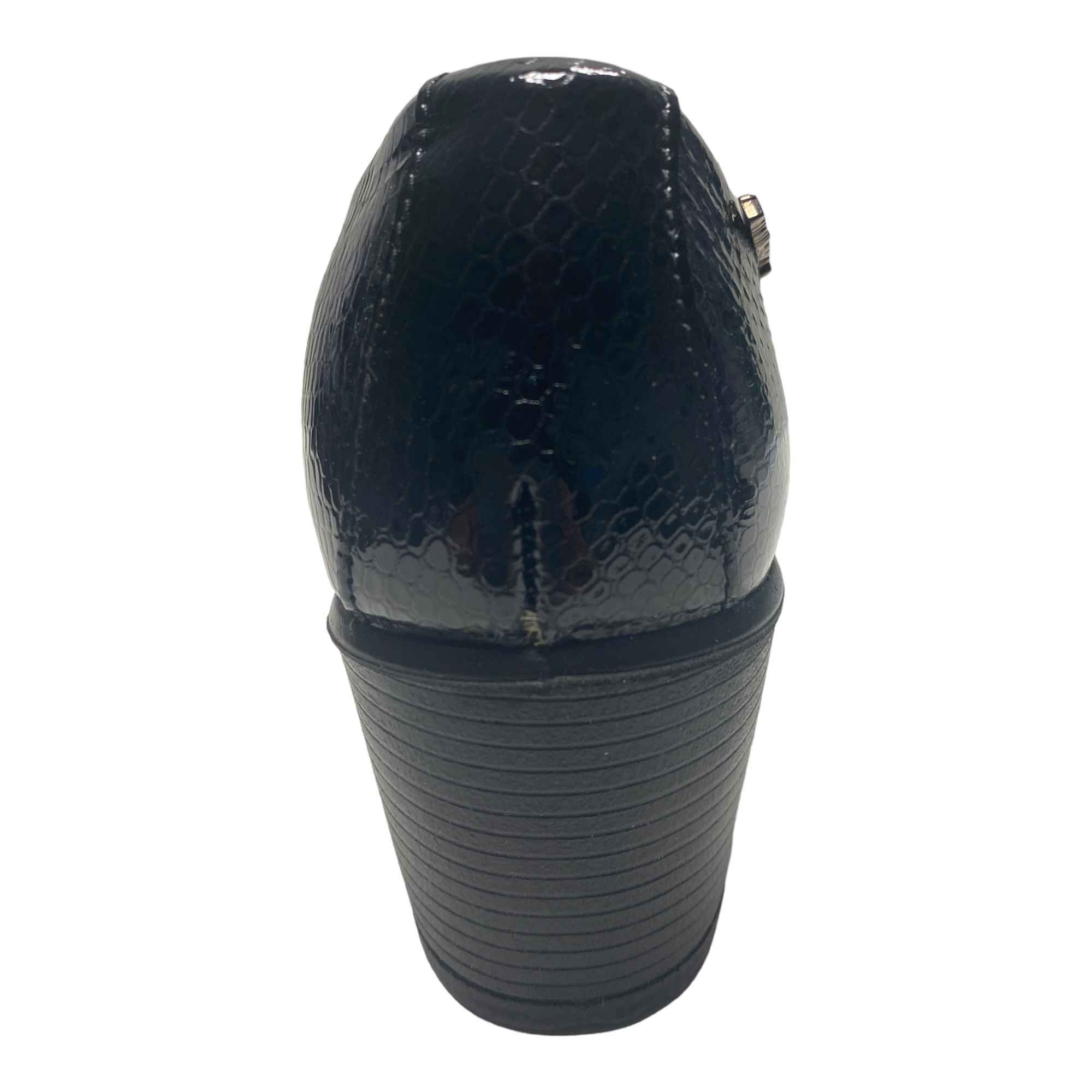 SCARPE DECOLTE TACCO DONNA ENVAL SOFT 69170 PELLE NERO ORIGINALE AI