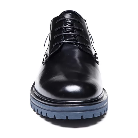 SCARPE DERBY CASUAL UOMO STONEFLY ALEX 2 210172 100 PELLE BLU ORIGINALE AI