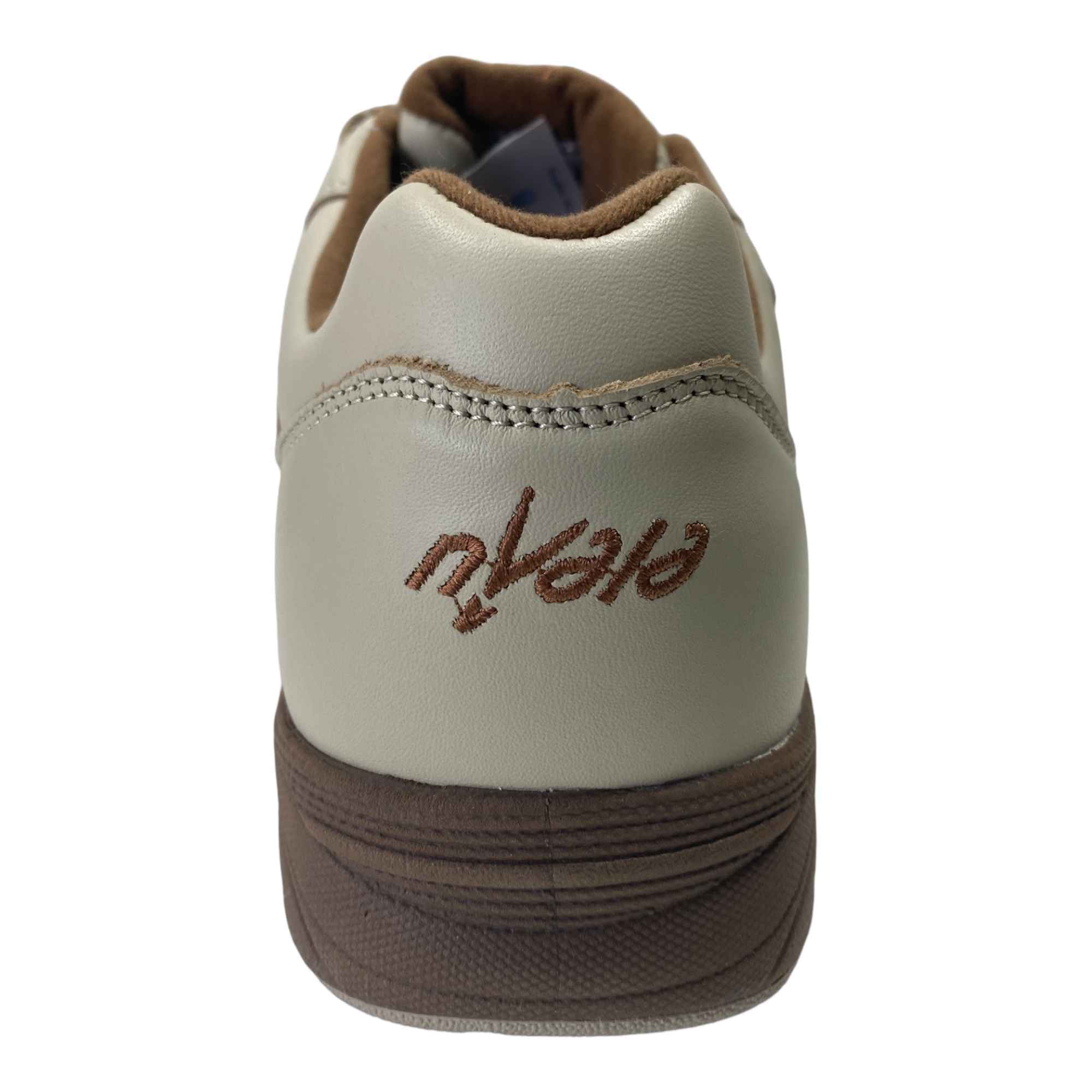 SCARPE SNEAKERS UOMO NYALA MAKENA STRAP NY60116 ECO PELLE BIANCO ORIGINALE AI