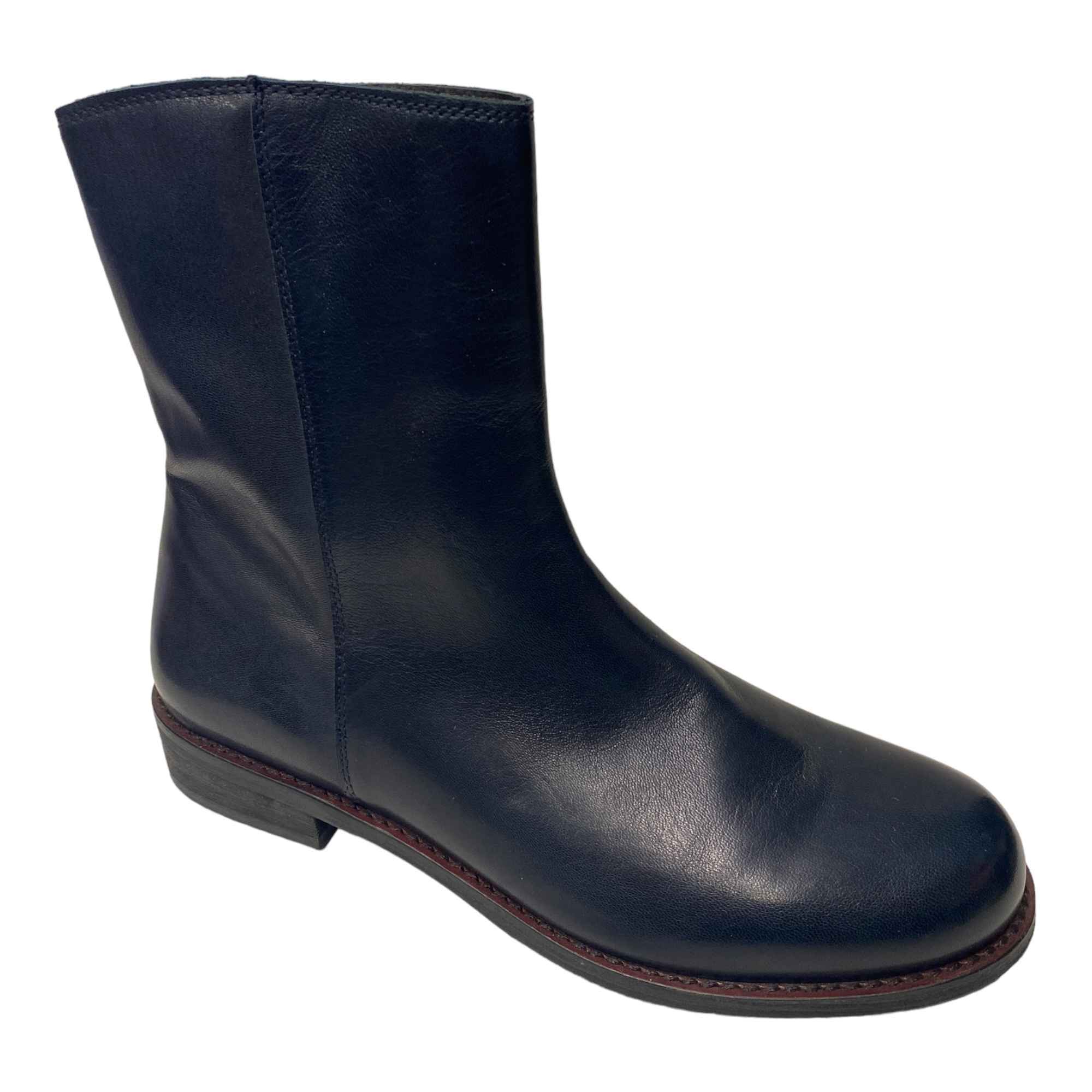 SCARPE STIVALETTI DONNA EVERYBODY NAWRA 29703H2411 PELLE NERO ORIGINALE AI