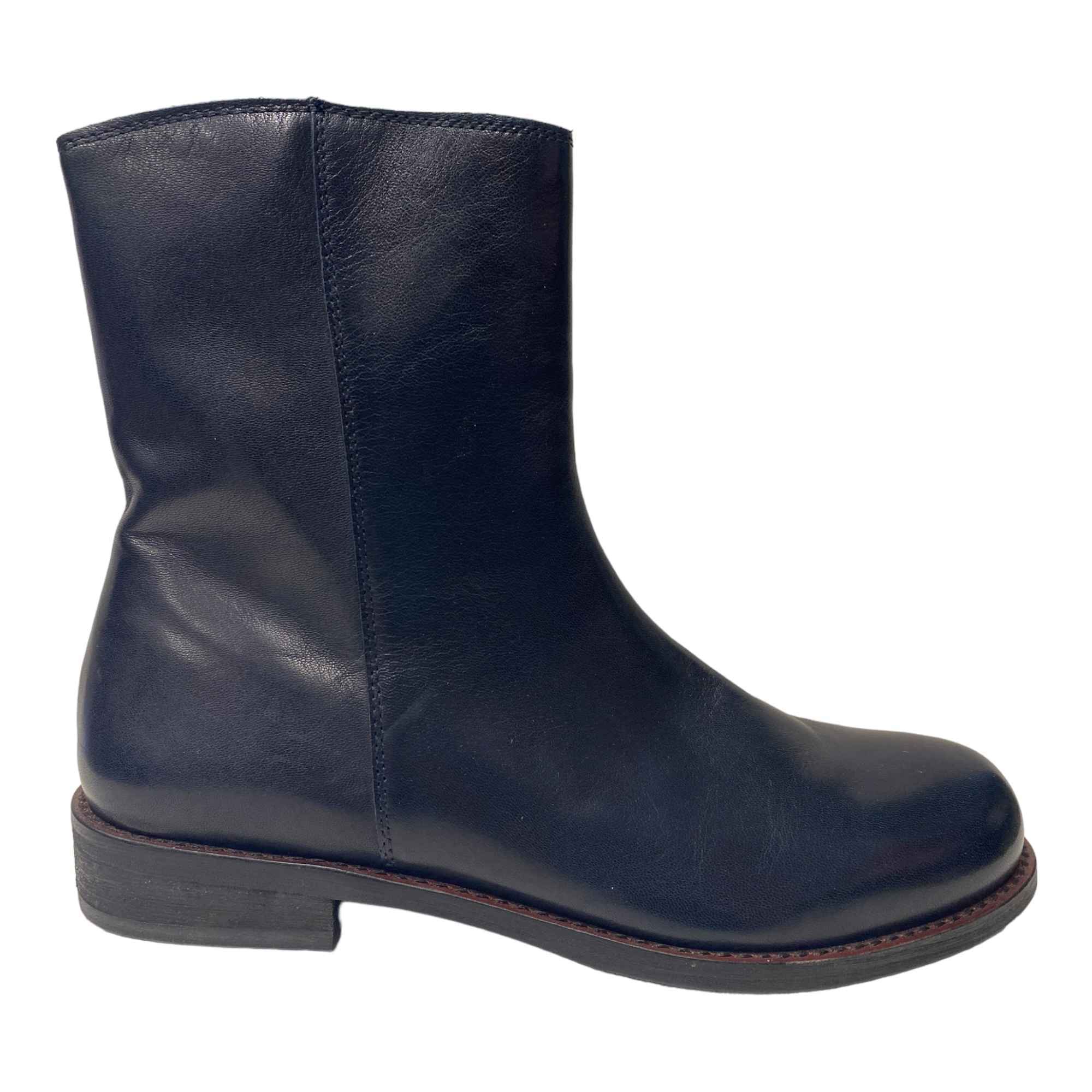 SCARPE STIVALETTI DONNA EVERYBODY NAWRA 29703H2411 PELLE NERO ORIGINALE AI