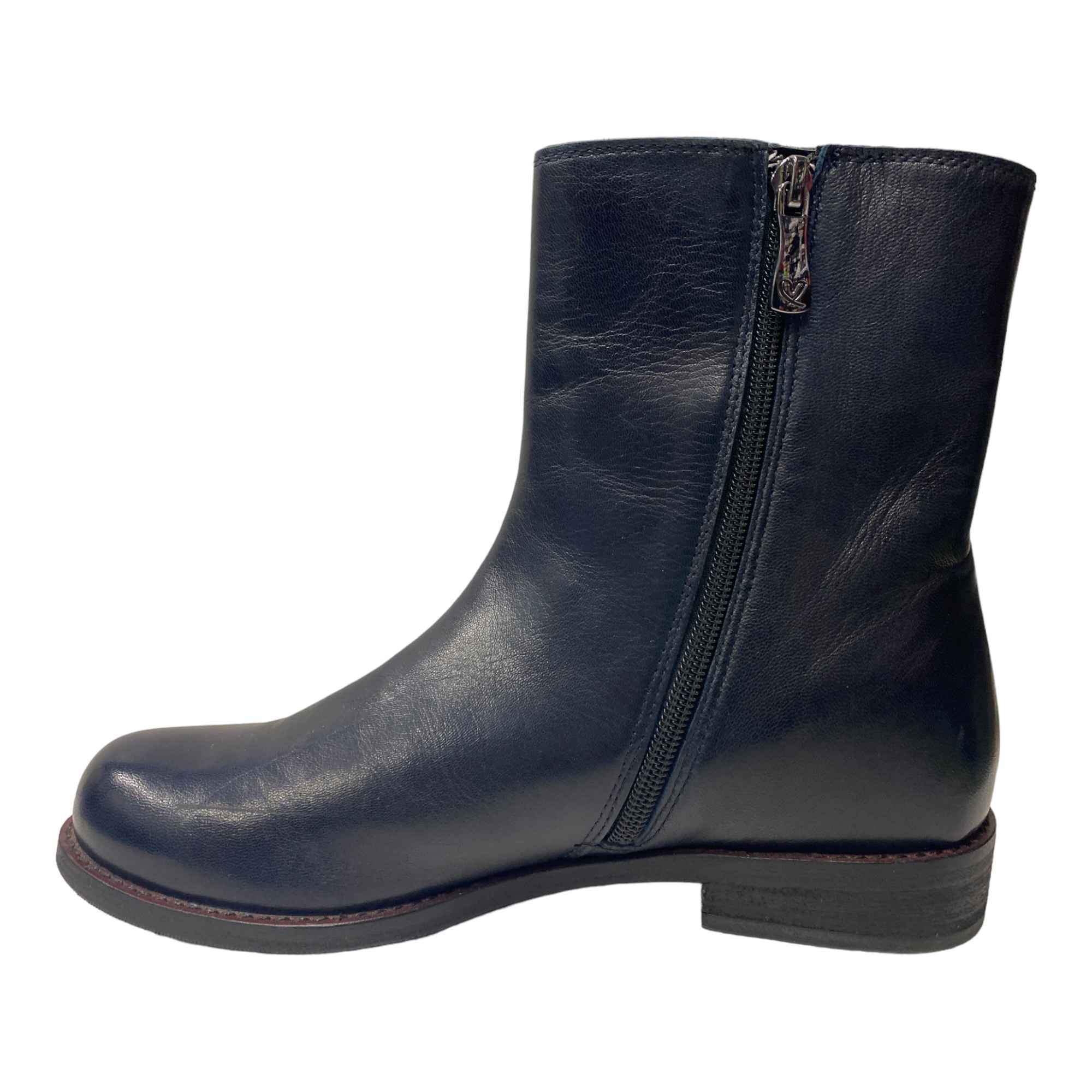 SCARPE STIVALETTI DONNA EVERYBODY NAWRA 29703H2411 PELLE NERO ORIGINALE AI