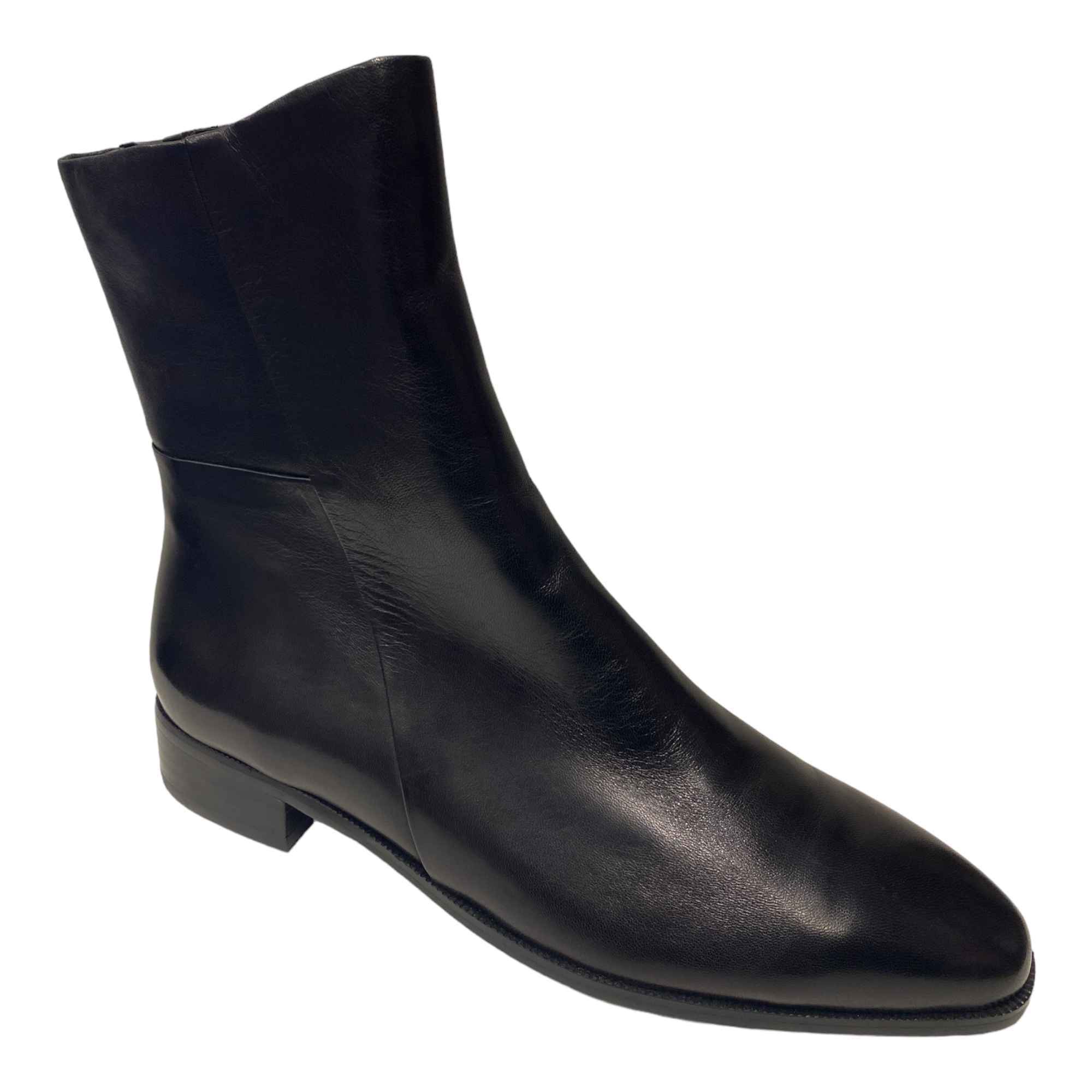 SCARPE STIVALI STIVALETTI DONNA EVERYBODY 11103P3790 PELLE NERO ORIGINALE AI