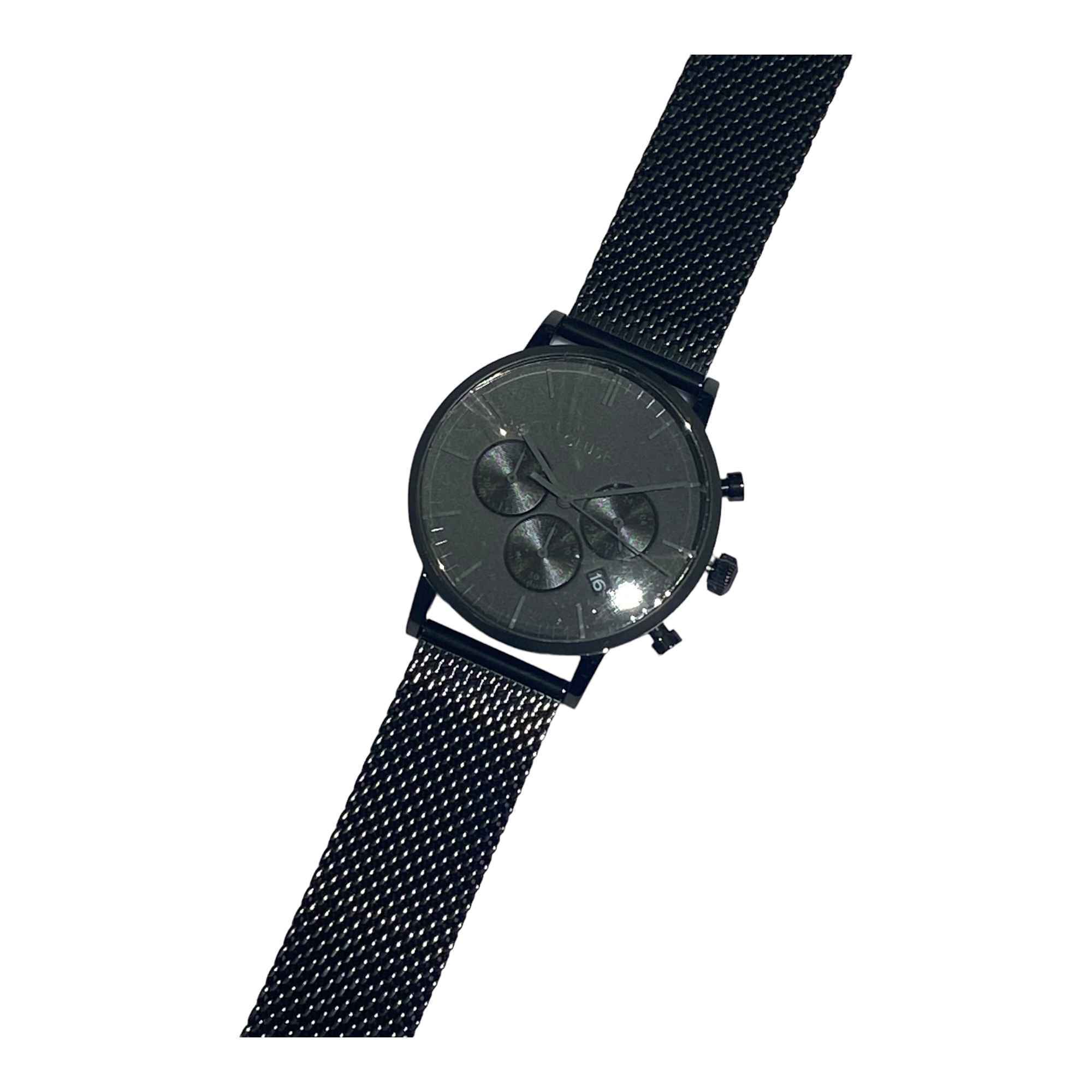 OROLOGIO CRONOGRAFO UOMO CLUSE ARAVIS CW0101502007 40 NERO ACCIAIO ORIGINAL 2024