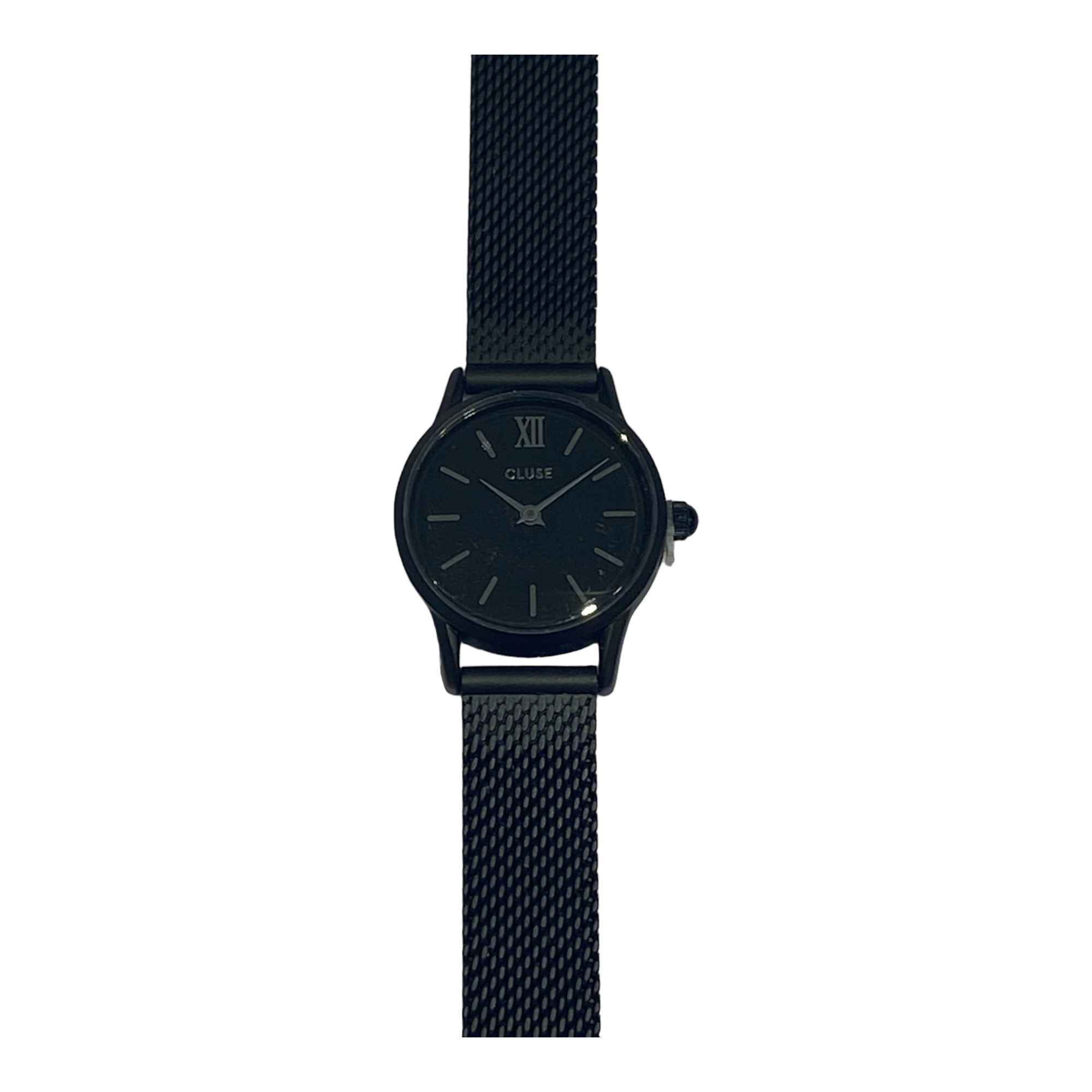 OROLOGIO TEMPO DONNA CLUSE LA VEDETTE CLUCL50004 28 NERO ACCIAIO ORIGINAL AI2024