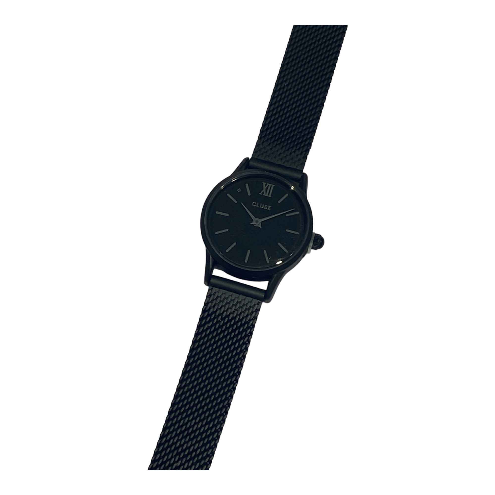 OROLOGIO TEMPO DONNA CLUSE LA VEDETTE CLUCL50004 28 NERO ACCIAIO ORIGINAL AI2024