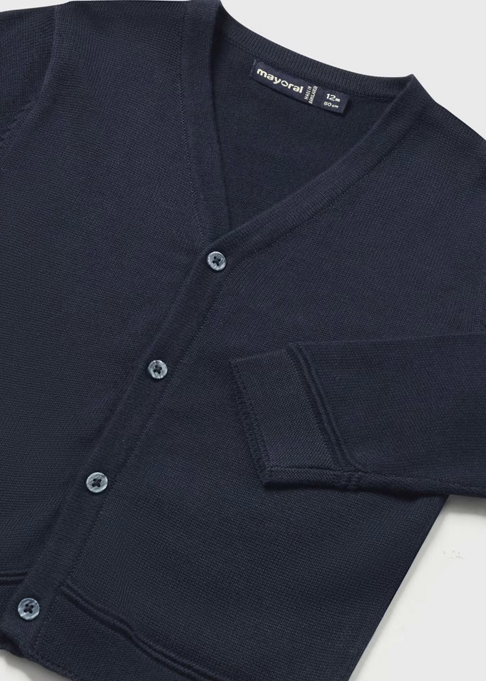 MAGLIA CARDIGAN MAGLIE NEONATO MAYORAL 1390 COTONE 56 BLU ORIGINALE PE 2024