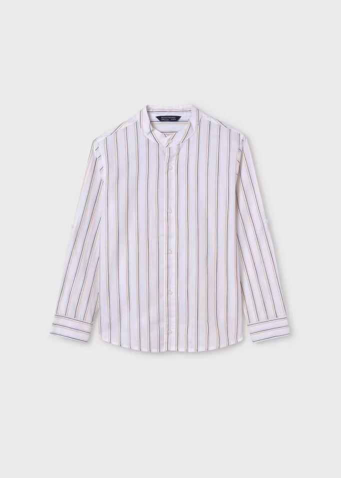 CAMICIA CAMICIE RAGAZZO MAYORAL 06122 6122 COTONE 29 BIANCO ORIGINALE PE 2024