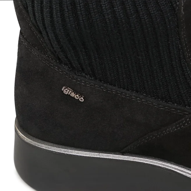 SCARPE STIVALETTI STIVALE DONNA IGIECO IGI E CO 6151111 NERO ORIGINALE AI