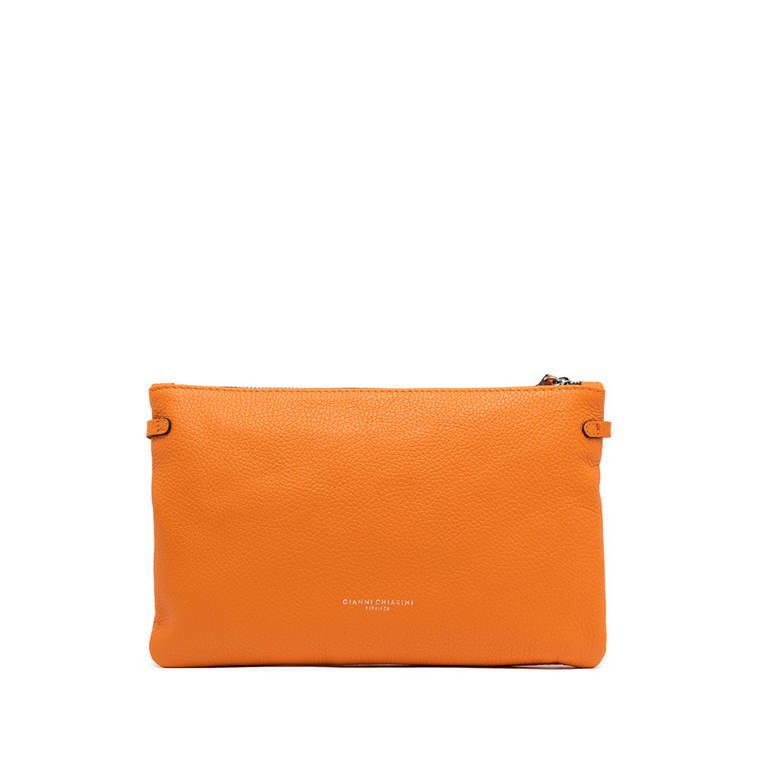 BORSA BORSE DONNA GIANNI CHIARINI HERMY BS 3695 24PE PELLE ARANCIO ORIGINALP2024