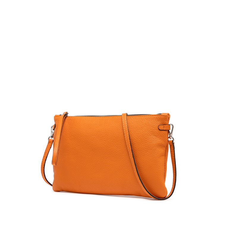 BORSA BORSE DONNA GIANNI CHIARINI HERMY BS 3695 24PE PELLE ARANCIO ORIGINALP2024