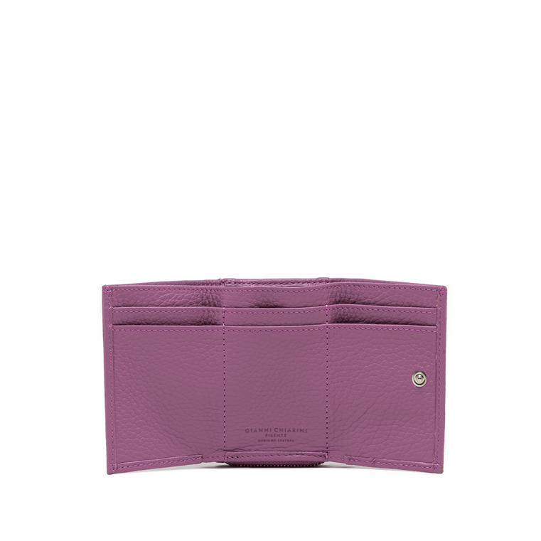 PORTAFOGLIO DONNA GIANNI CHIARINI DOLLARO PF W5065 24PE PELLE VIOLA ORIGINAL2024