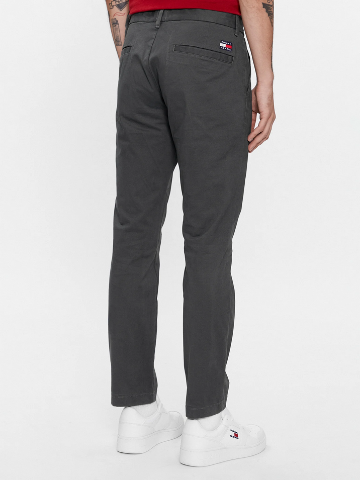 PANTALONE UOMO TOMMY JEANS AUSTIN DM0DM18339 COTONE PUB ORIGINALE PE 2024