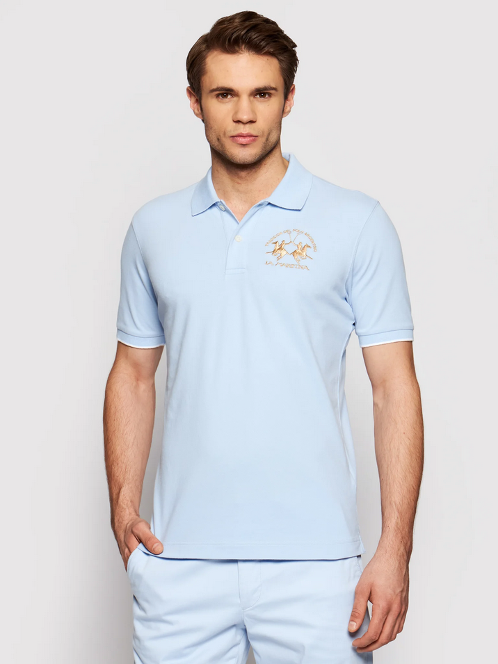 MAGLIA POLO T SHIRT UOMO LA MARTINA CCMP01 PK001 COTONE 07003 ORIGINALE PE 2024