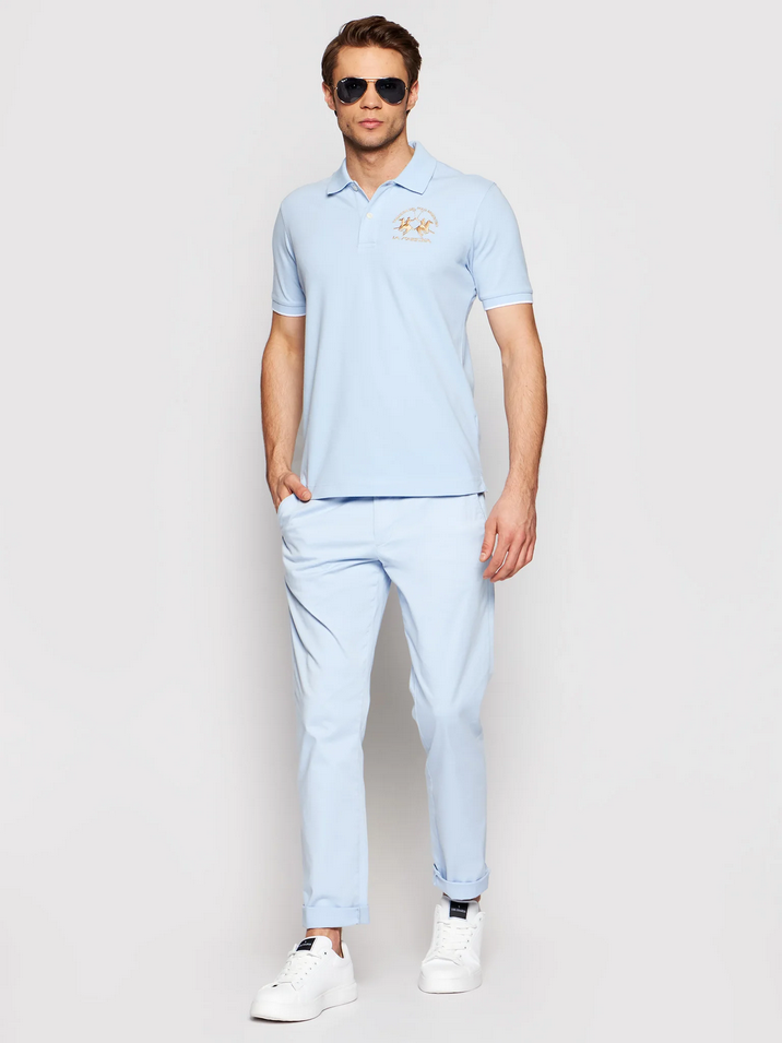 MAGLIA POLO T SHIRT UOMO LA MARTINA CCMP01 PK001 COTONE 07003 ORIGINALE PE 2024