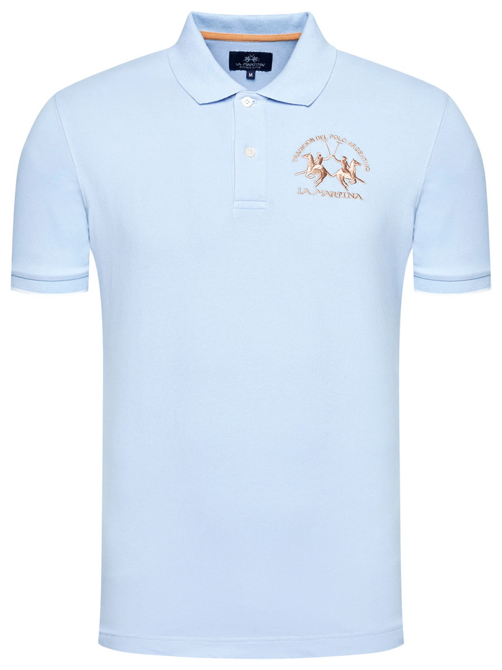 MAGLIA POLO T SHIRT UOMO LA MARTINA CCMP01 PK001 COTONE 07003 ORIGINALE PE 2024