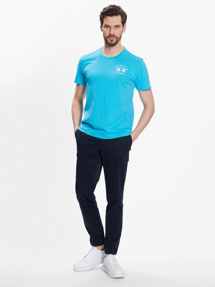 MAGLIA T SHIRT UOMO LA MARTINA VMR009 JS206 COTONE 07010 ORIGINALE PE 2024