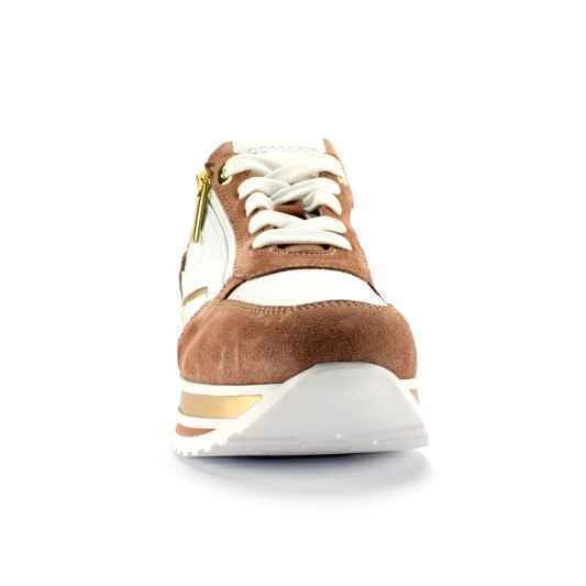 SCARPE SNEAKERS ZEPPA DONNA COMART 1A4215 ECO PELLE BEIGE ORIGINALE PE