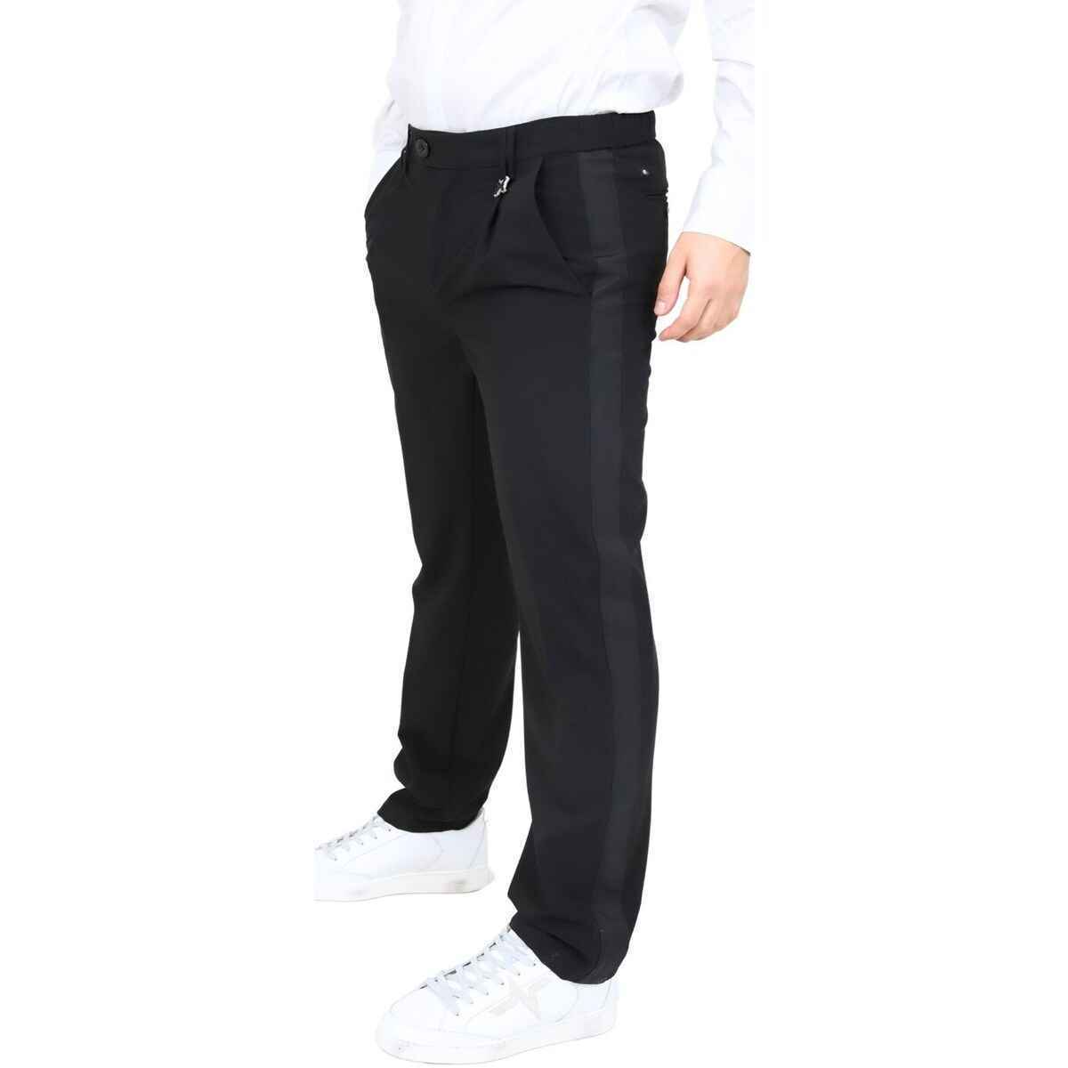 PANTALONE CERIMONIA UOMO RICHMOND X UMP24193PA HB NERO ORIGINALE PE 2024