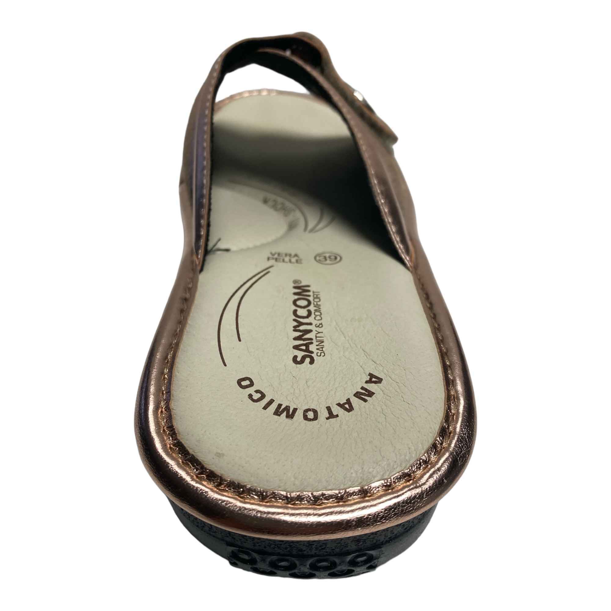 SCARPE CIABATTE CIABATTA DONNA SANYCOM 70 ECO PELLE ROSA ORIGINALE PE 2024