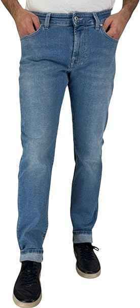 PANTALONE JEANS UOMO ROY ROGERS JS 317 MAN RRU076D576A041 BLU ORIGINALE PE 2024