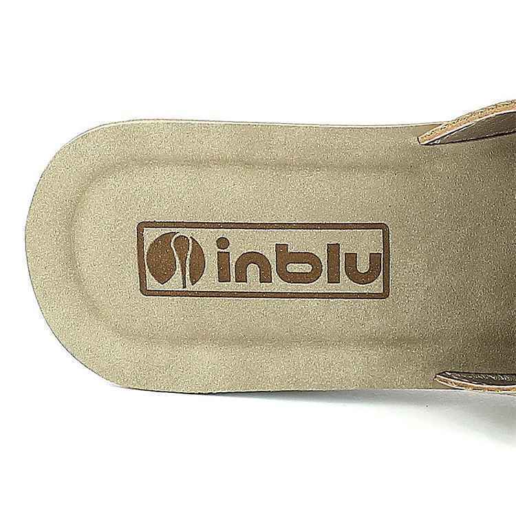 SCARPE SANDALO SANDALI DONNA INBLU EL000028 EL28 PLATINO ORIGINALE PE 2024