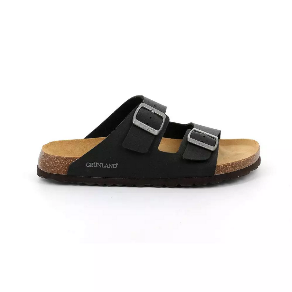 SCARPE CIABATTE SANDALI UOMO GRUNLAND BOBO CB3005 40 NERO ORIGINALE PE 2024