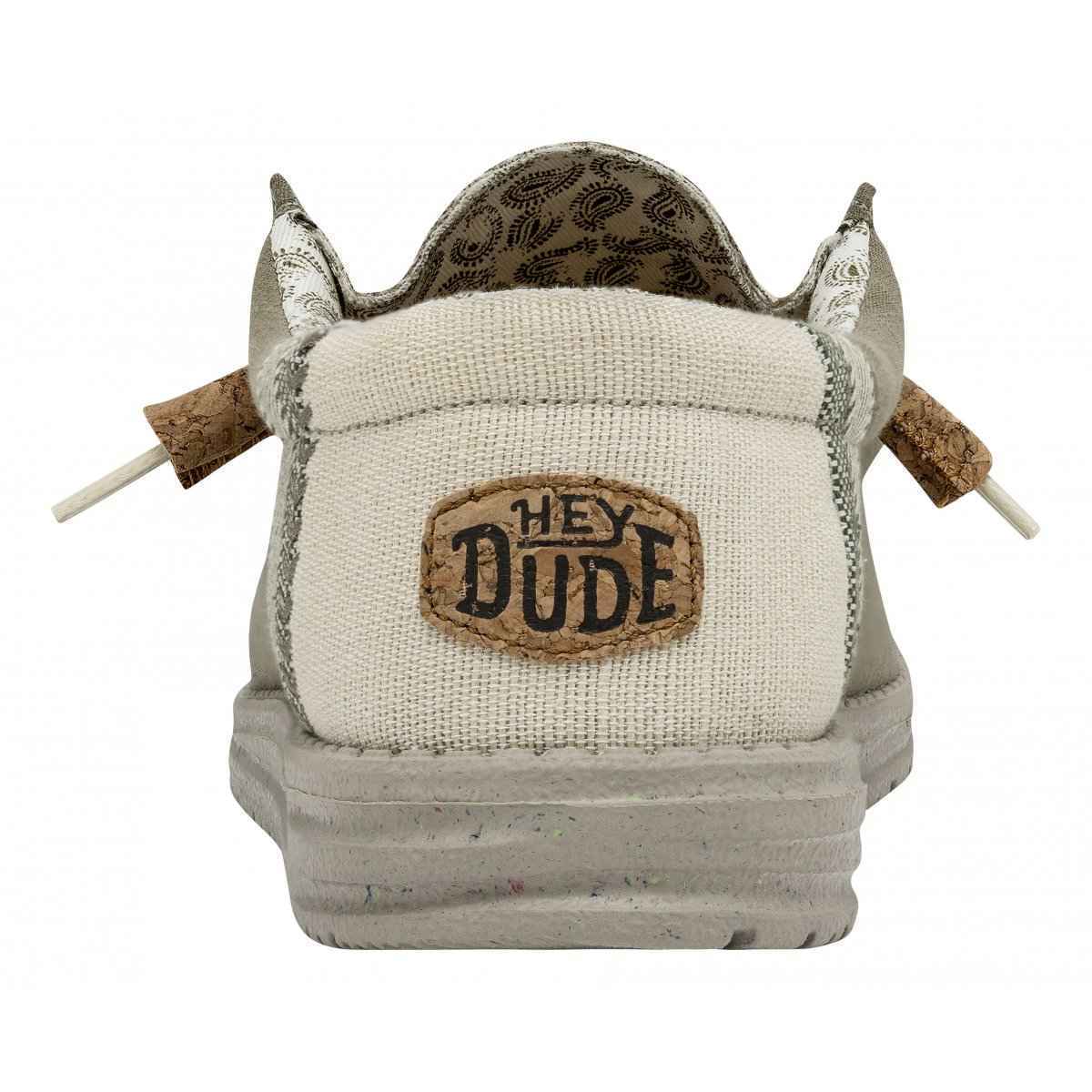 SCARPE MOCASSINO UOMO HEY DUDE WALLY 40015 3VG VERDE ORIGINALE PE 2024