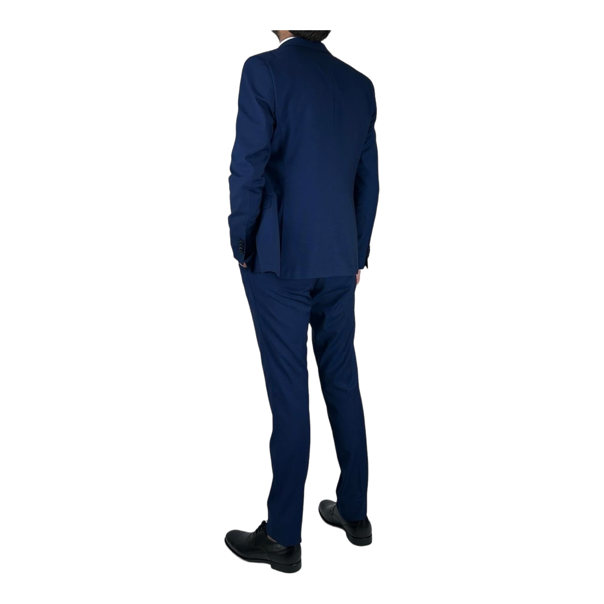 ABITO COMPLETO CERIMONIA UOMO MANUEL RITZ 3632A3318C 243377 88 BLU PE 2024