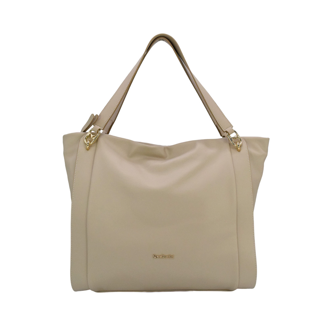 BORSA BORSE DONNA NERO GIARDINI E343102D PELLE 453 BEIGE ORIGINALE PE 2024