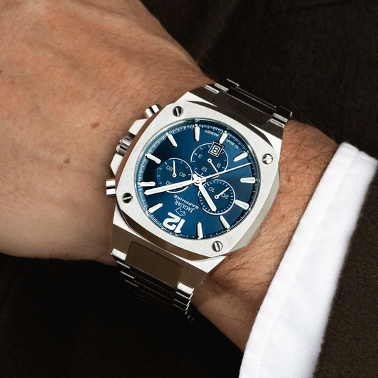 OROLOGIO CRONOGRAFO UOMO JAGUAR J1025 1 43 BLU ACCIAIO ORIGINALE PE 2024