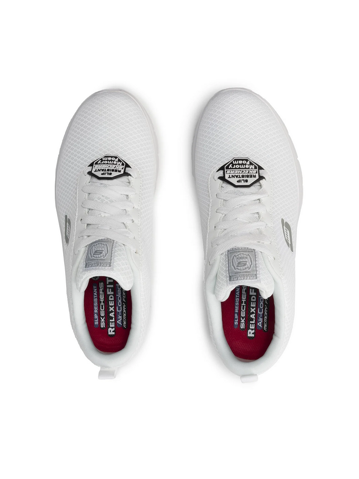 SCARPE SNEAKERS UOMO SKECHERS FLEX ADVANTAGE 77125EC BIANCO ORIGINALE PE 2024