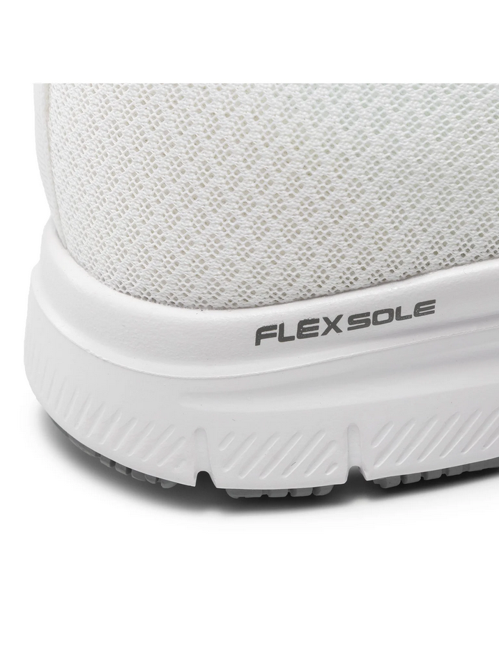 SCARPE SNEAKERS UOMO SKECHERS FLEX ADVANTAGE 77125EC BIANCO ORIGINALE PE 2024