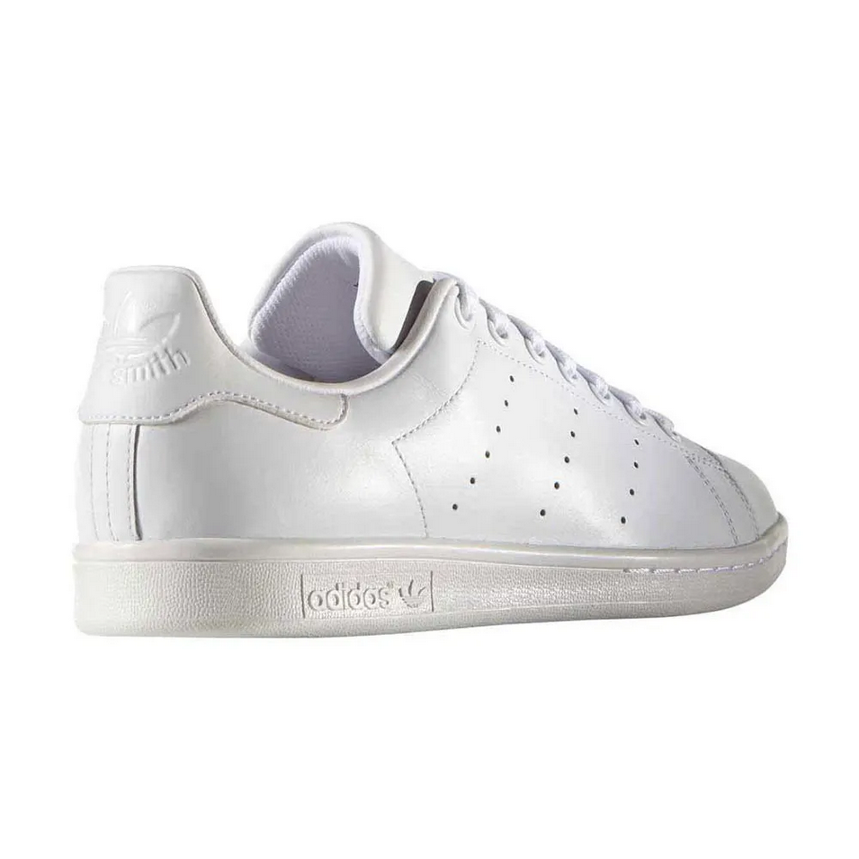 SCARPE SNEAKERS DONNA ADIDAS STAN SMITH S75104 PELLE BIANCO ORIGINALE PE 2024
