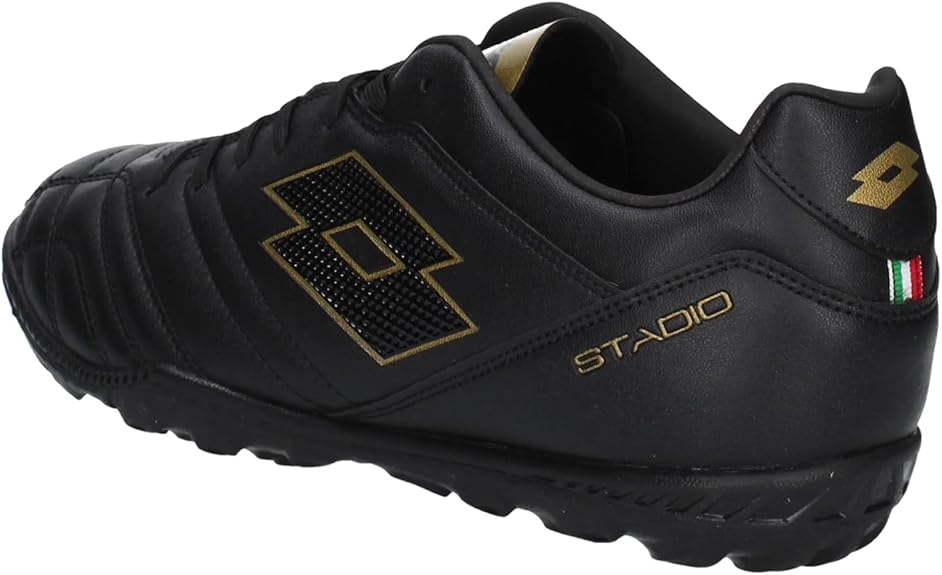 SCARPE CALCETTO UOMO LOTTO STADIO 705 TF 219707 1UQ NERO ORIGINALE PE 2024