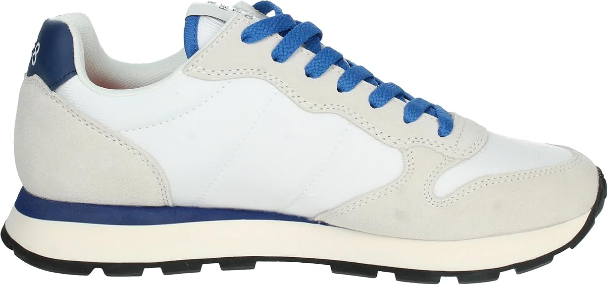 SCARPE SNEAKERS UOMO SUN68 TOM SOLID Z34101 PELLE 01 BIANCO ORIGINALE PE 2024