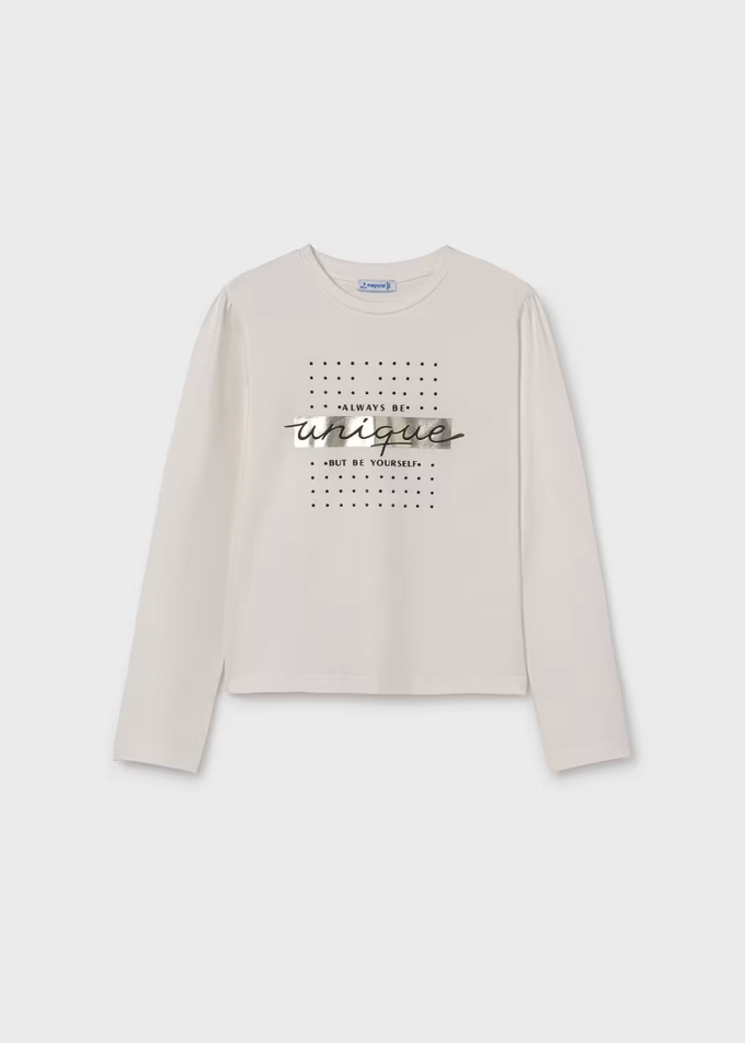 MAGLIA MAGLIE RAGAZZA MAYORAL 830 00830 26 BIANCO ORIGINALE AI 2025