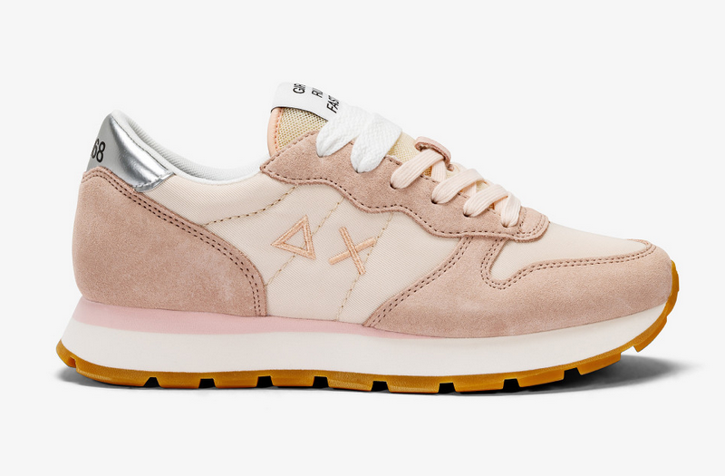 SCARPE SNEAKERS DONNA SUN68 ALLY Z34202 PELLE 39 BEIGE ORIGINALE PE 2024