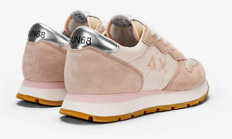 SCARPE SNEAKERS DONNA SUN68 ALLY Z34202 PELLE 39 BEIGE ORIGINALE PE 2024