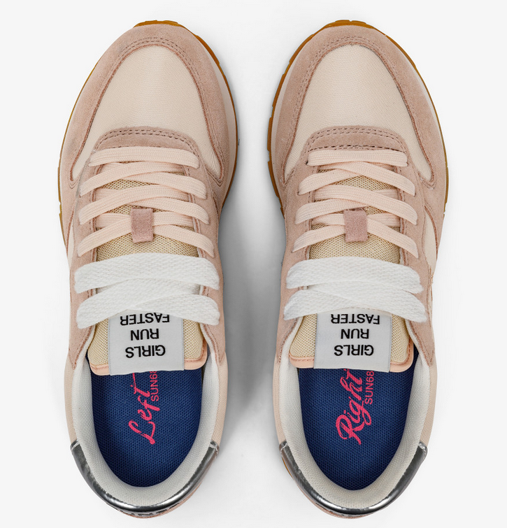 SCARPE SNEAKERS DONNA SUN68 ALLY Z34202 PELLE 39 BEIGE ORIGINALE PE 2024