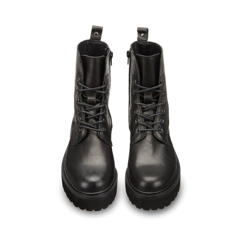 SCARPE ANFIBIO STIVALI DONNA CULT SLASH 1814 CLE103130 PELLE NERO ORIGINALAI2025