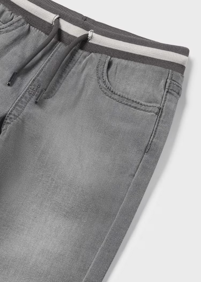 PANTALONE JOGGER JEANS NEONATO MAYORAL 2534 02534 49 GRIGIO ORIGINALE AI 2025
