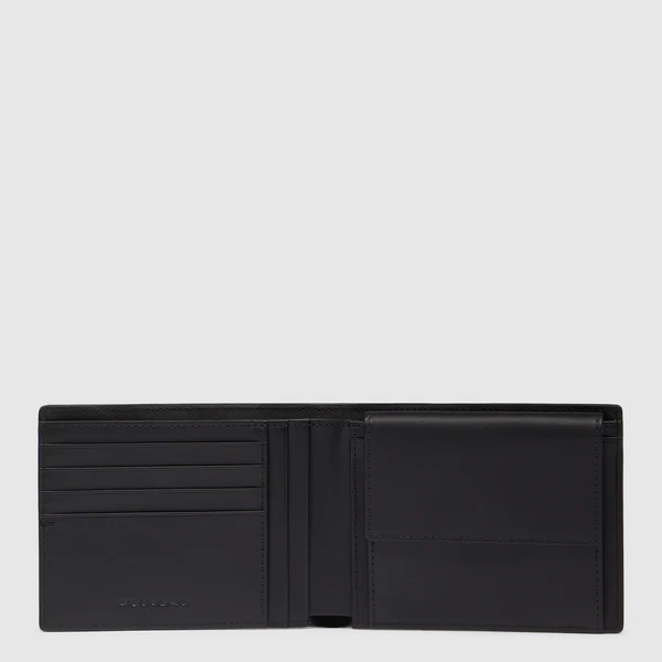 PORTAFOGLIO PORTAFOGLI UOMO PIQUADRO PU257W135R PELLE NERO ORIGINALE AI 2025