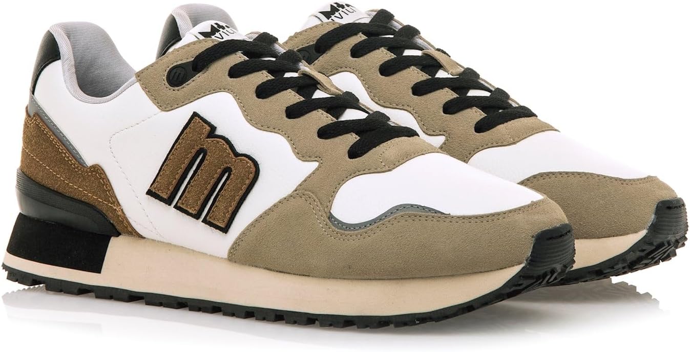 SCARPE SNEAKERS UOMO MTNG 84427 ECO PELLE BIANCO ORIGINALE AI 2025