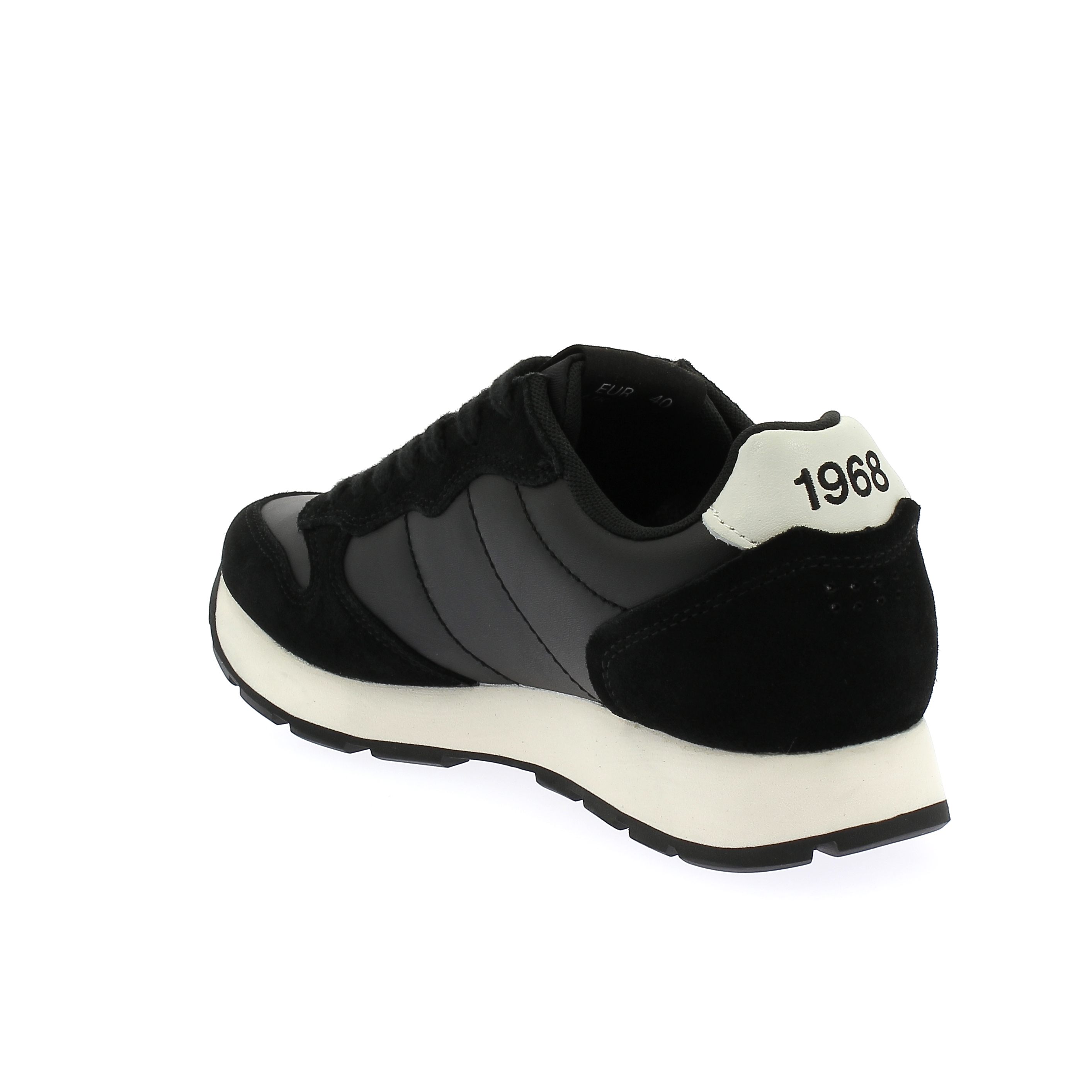 SCARPE SNEAKERS UOMO SUN68 SUN 68 TOM Z44104 PELLE 11 NERO ORIGINALE AI 2025